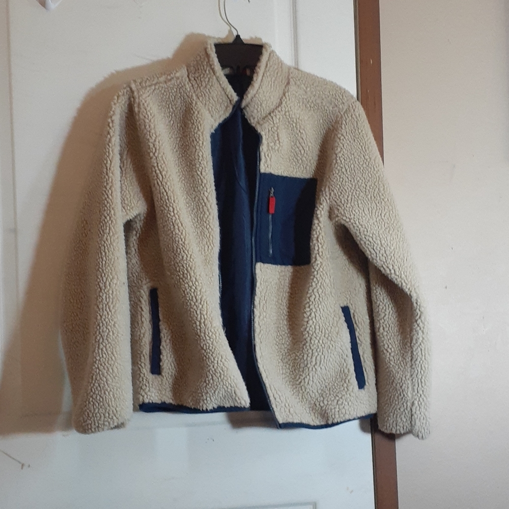 Wonder Nation fur jacket
